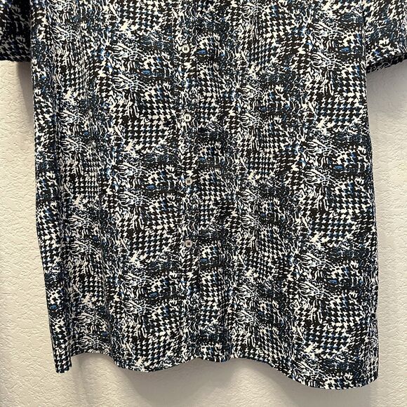 NY Collection Shirt Dress Light Weight Boho Button Down Modest Preppy Size XL - Picture 8 of 14